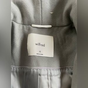 Aritzia light grey coat